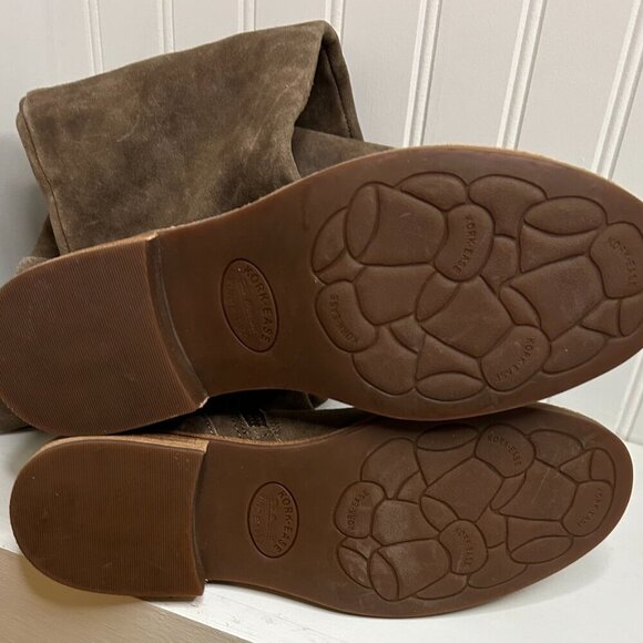 Kork-Ease Womens Suede Round Toe Knee-High Boots Size 6.5 - Picture 7 of 8